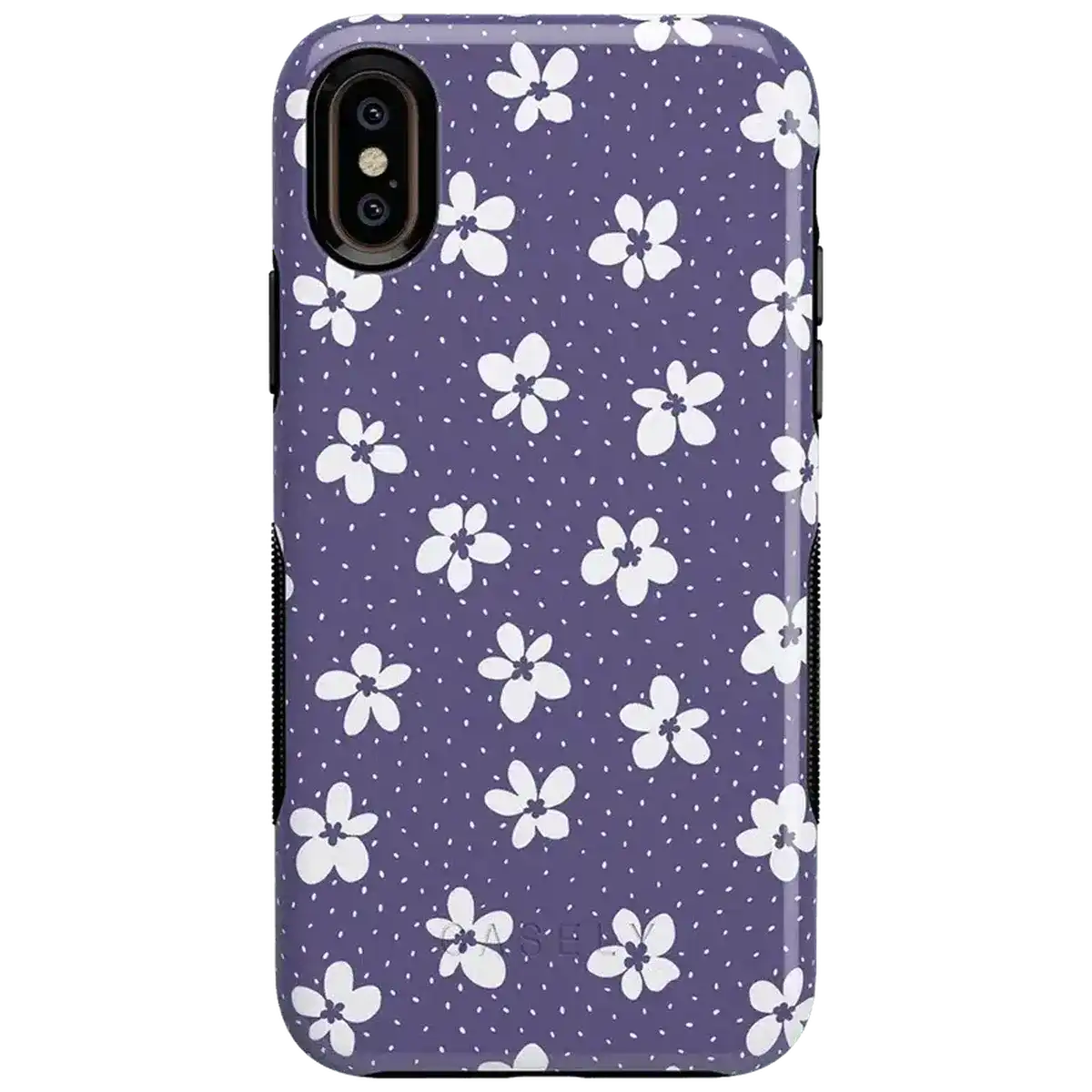 Flower My World | Purple Mauve Floral Case