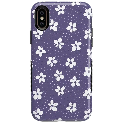 Flower My World | Purple Mauve Floral Case