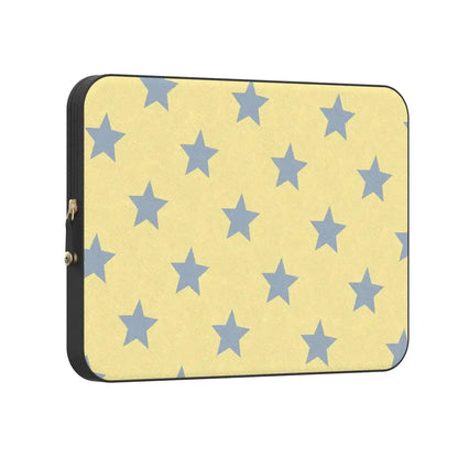 Shine Bright | Butter Yellow Stars Laptop Case