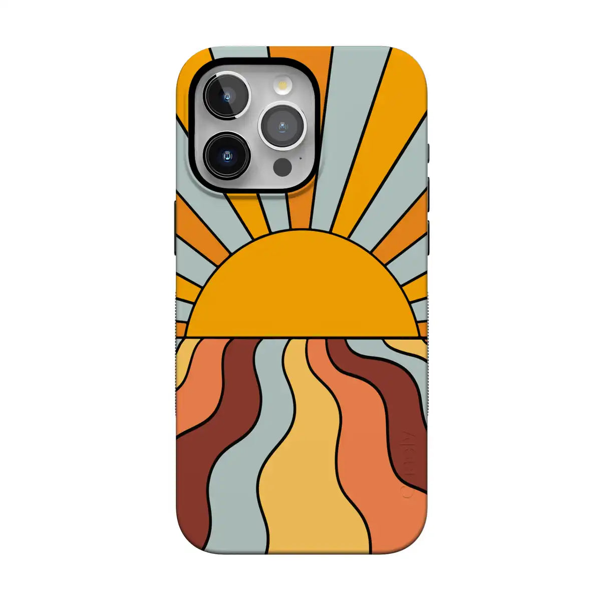 Shine On | Retro Sunset Case