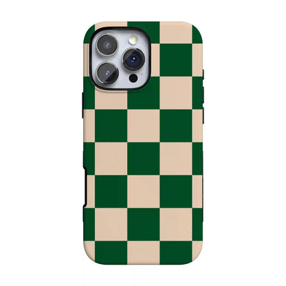 Fit Check | Green Checkerboard Case
