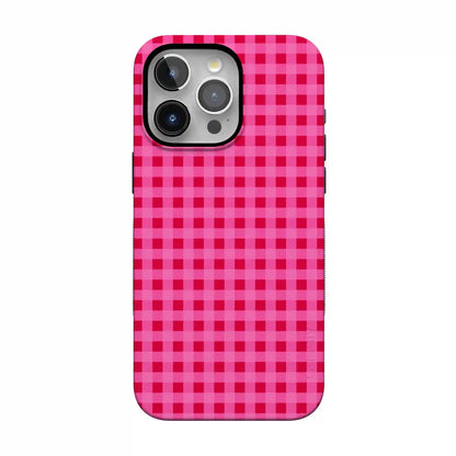 Sweet Jam | Hot Pink Gingham Case