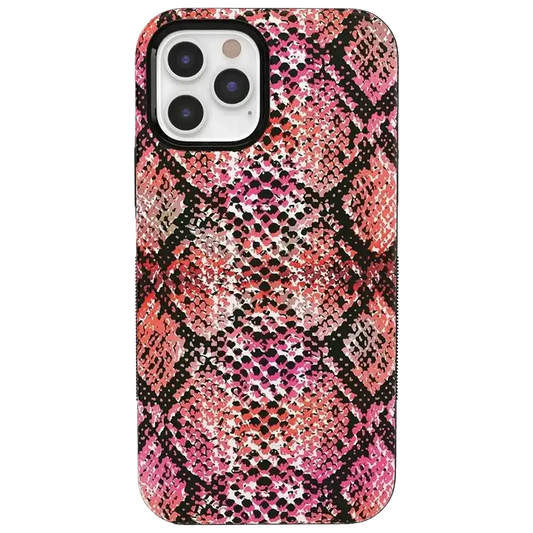 Snake Along | Red Snake Skin Case