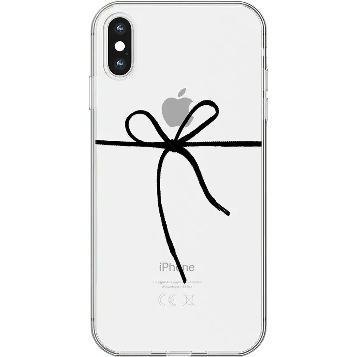 Knot Over U | Clear Ribbon Case