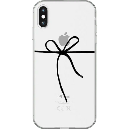 Knot Over U | Clear Ribbon Case