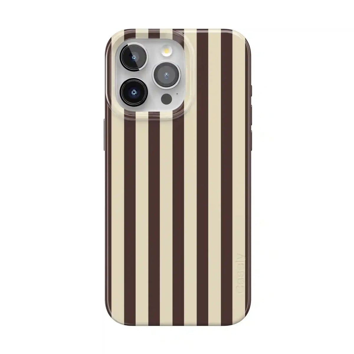 S'more Stripes | Brown Striped Case