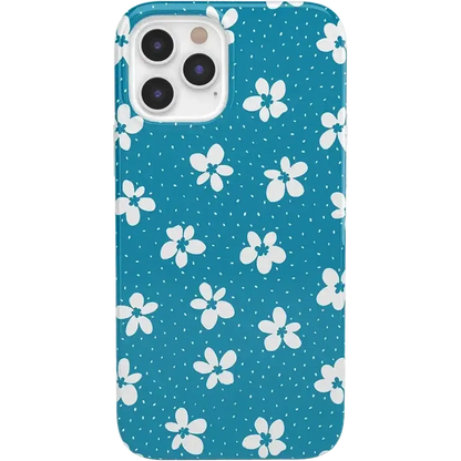 Flower My World | Ocean Blue Floral Case