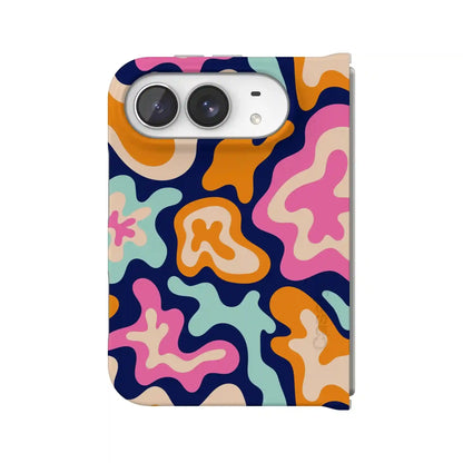 Midnight Color Splash | Abstract Retro Case
