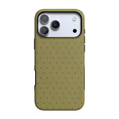 On the Dot | Moss & Plum Dots Case