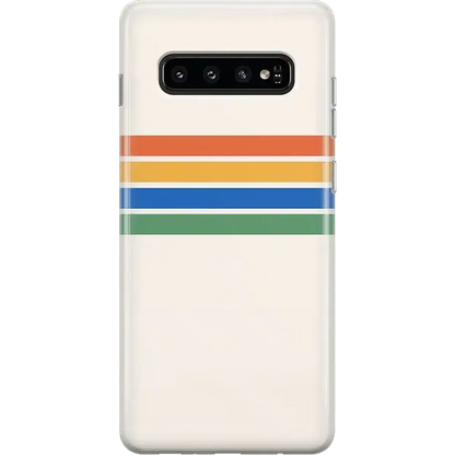 Totally Groovy | Rainbow Stripes Color Block Samsung Case