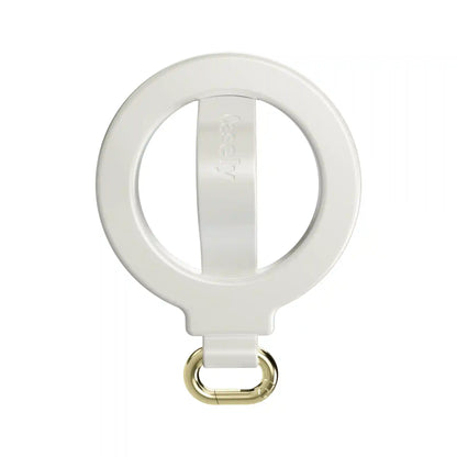 MagRing+ | Bone White Magnetic Adjustable Phone Ring with Keychain