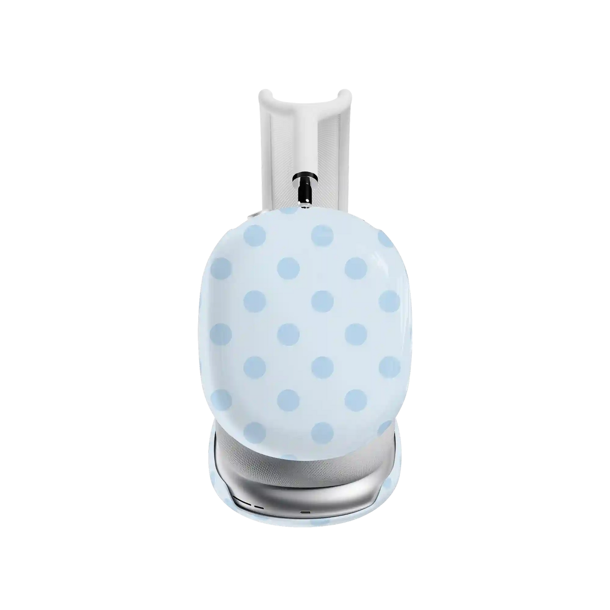 Spotted in SoHo | Light Blue Polka Dot AirPods Max Case