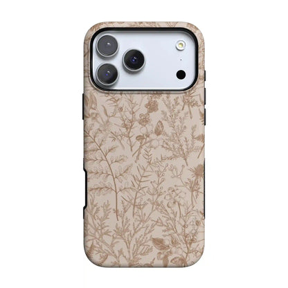 Beige Garden | Neutral Floral Case