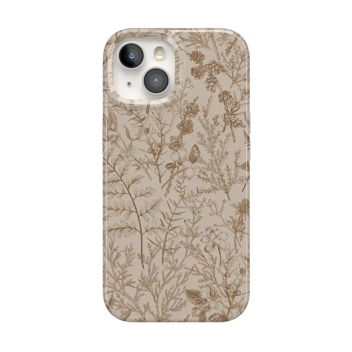 Beige Garden | Neutral Floral Case
