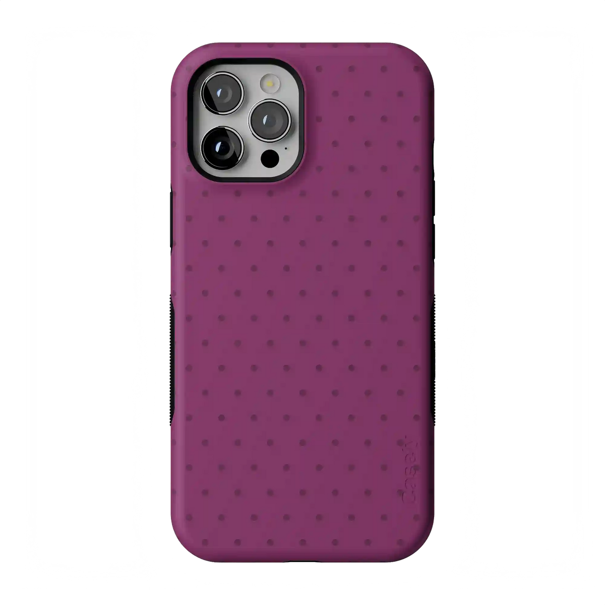 On the Dot | Plum Polka Dot Case