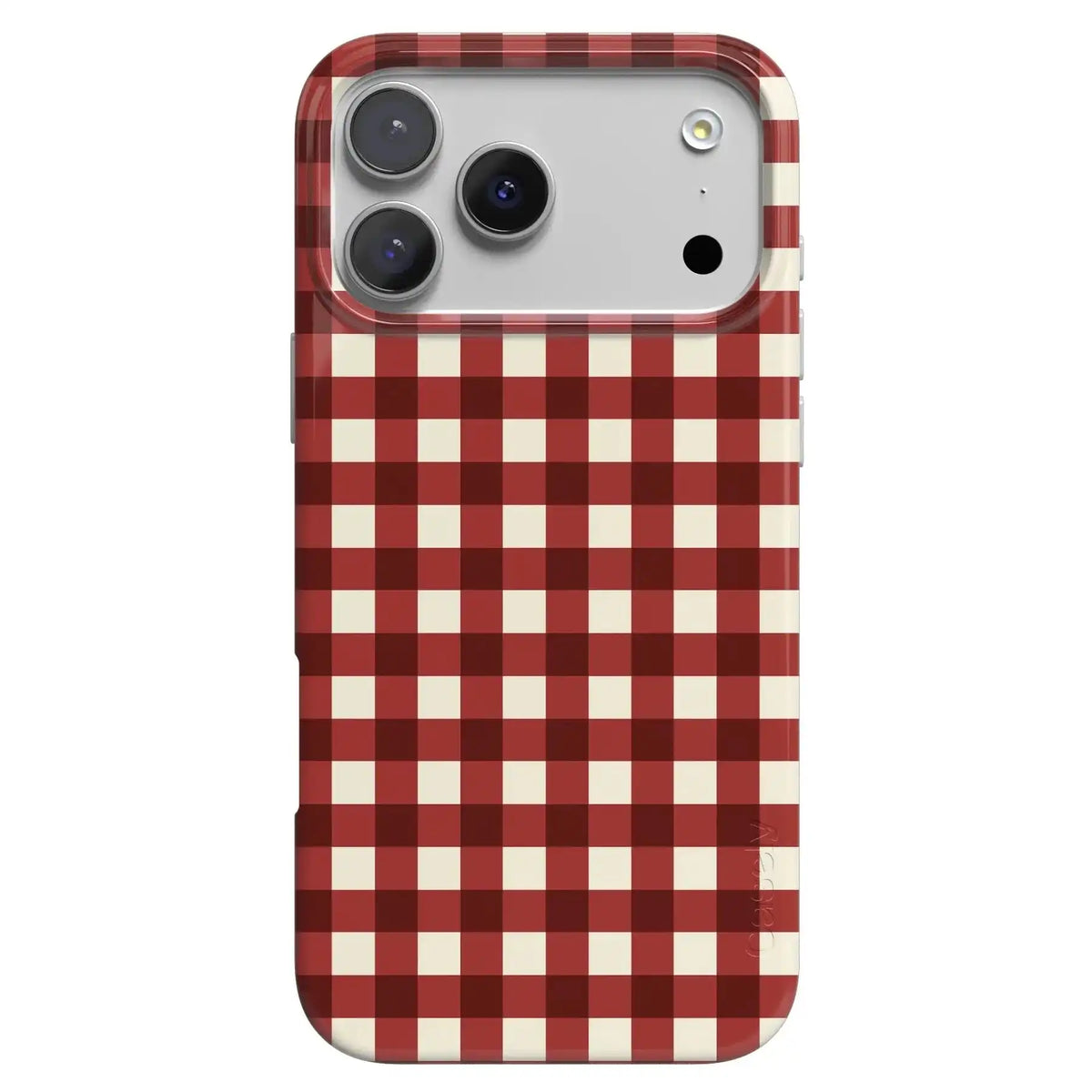 Checked Twice | Red Plaid Case