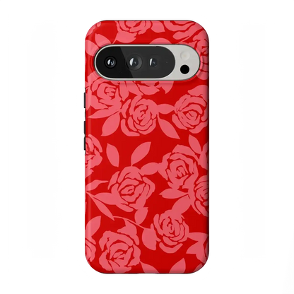 Final Rose | Red & Pink Floral Case