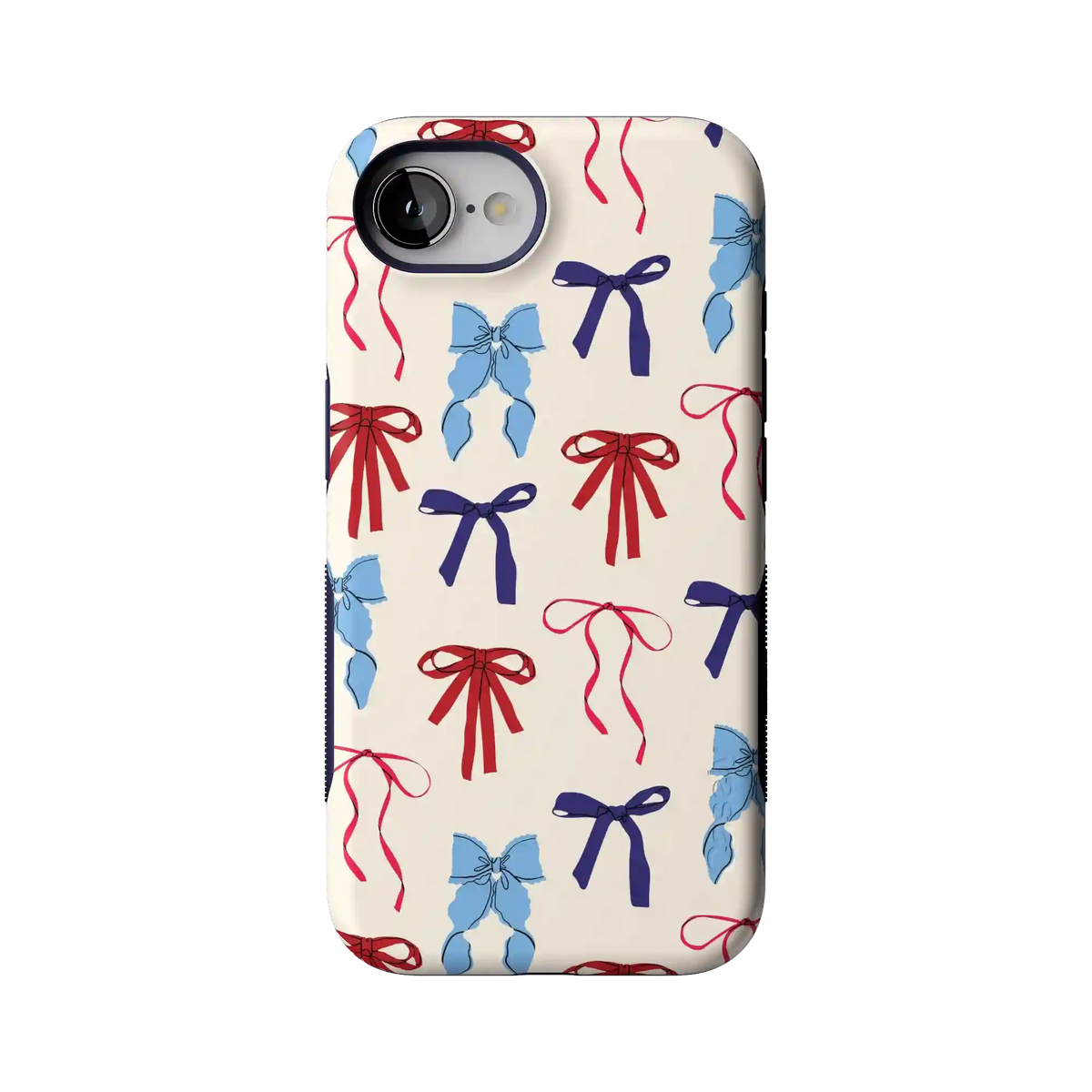 American Girlie | Red White & Blue Bows Case