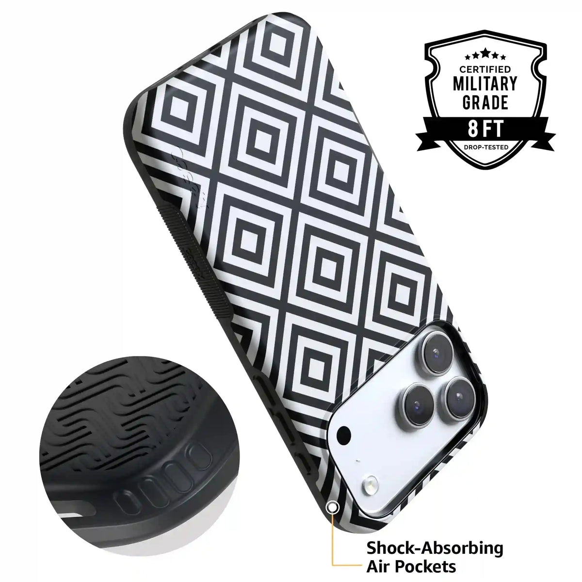 Diamonds | High Contrast Design Case
