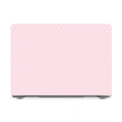 On the Dot | Pink & White Polka Dot Laptop Shell
