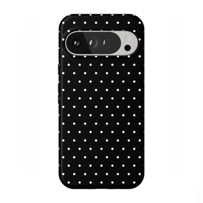 On the Dot | White Polka Dot Case