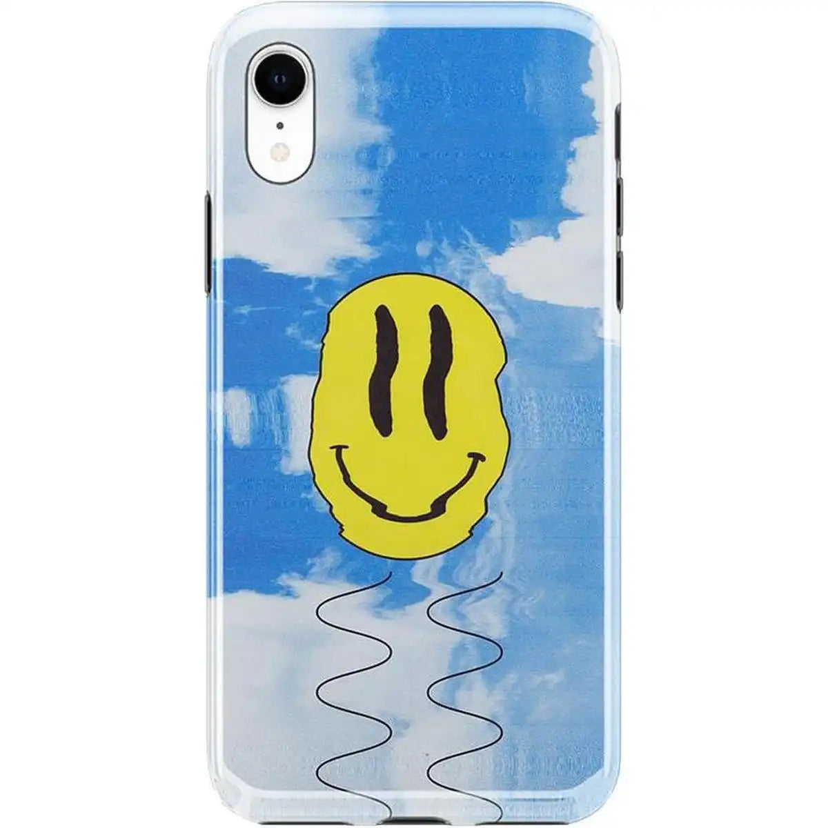On Cloud Nine | Glitch Smiley Face Case