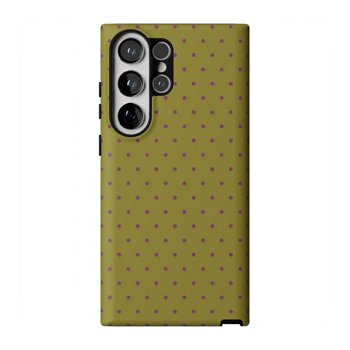On the Dot | Moss & Plum Dots Case