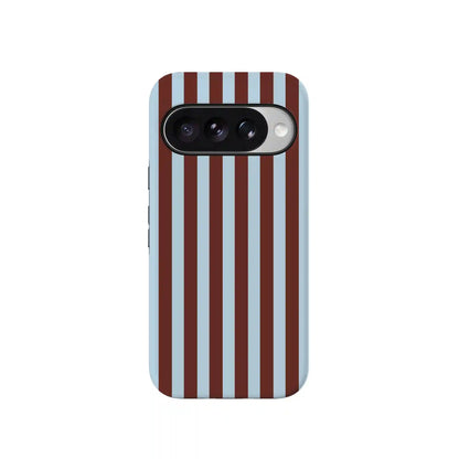 Sunday in Brooklyn | Blue Stripes Case