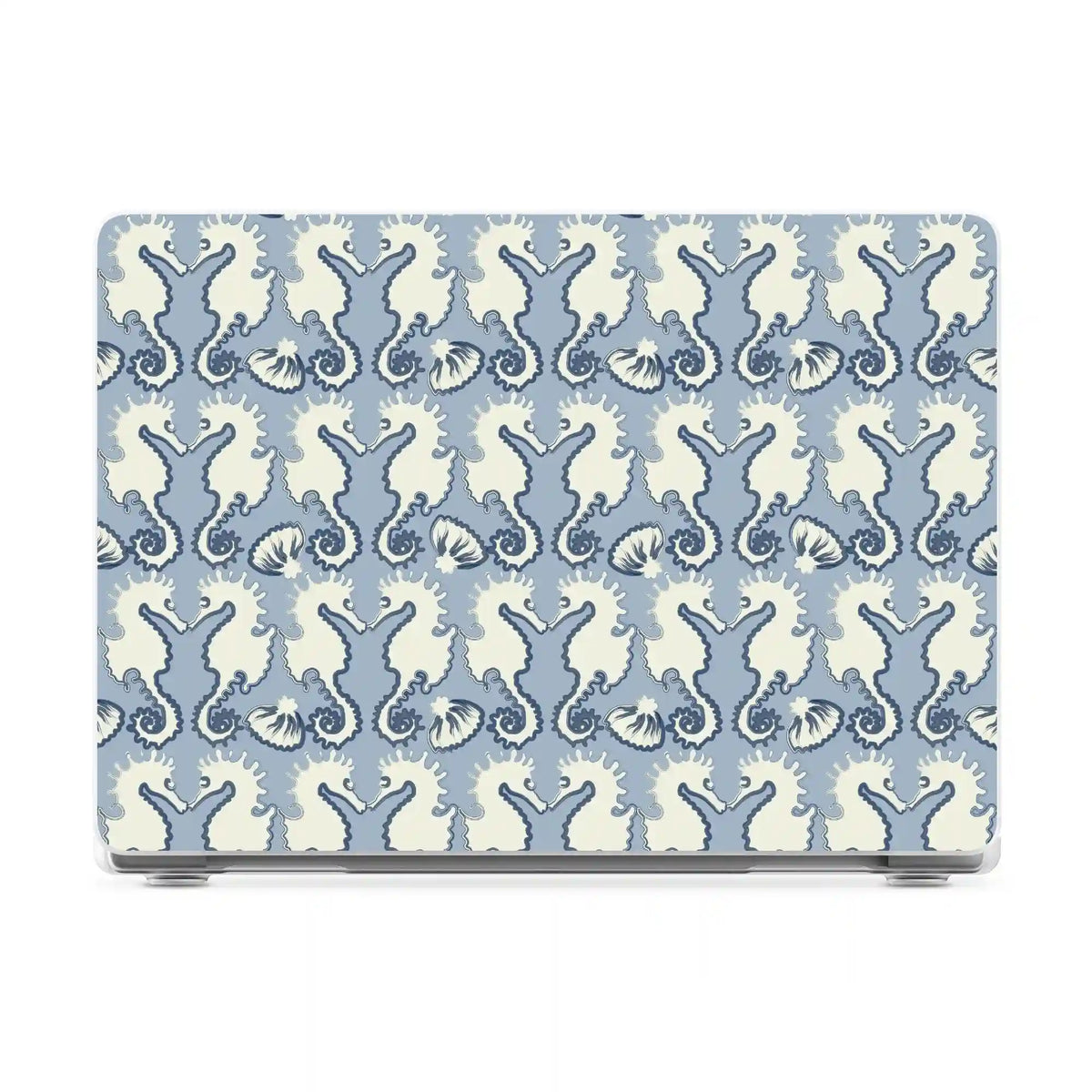 Seahorse Drift | Coastal Blues Laptop Shell