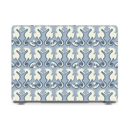 Seahorse Drift | Coastal Blues Laptop Shell