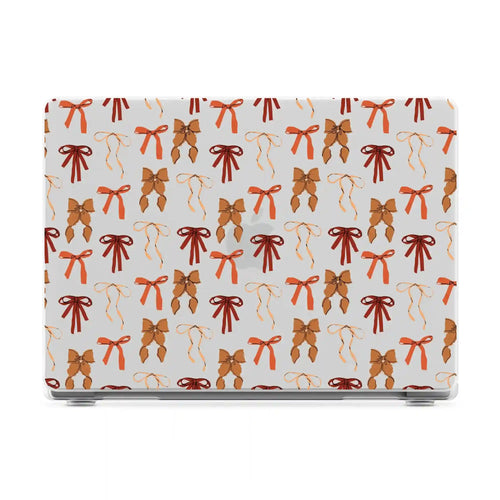 Fall Girlie | Pumpkin Spice Bows Laptop Shell