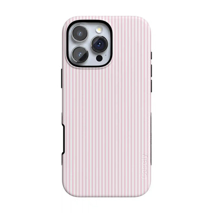 Stripes and the City | Light Pink Pinstripe Case