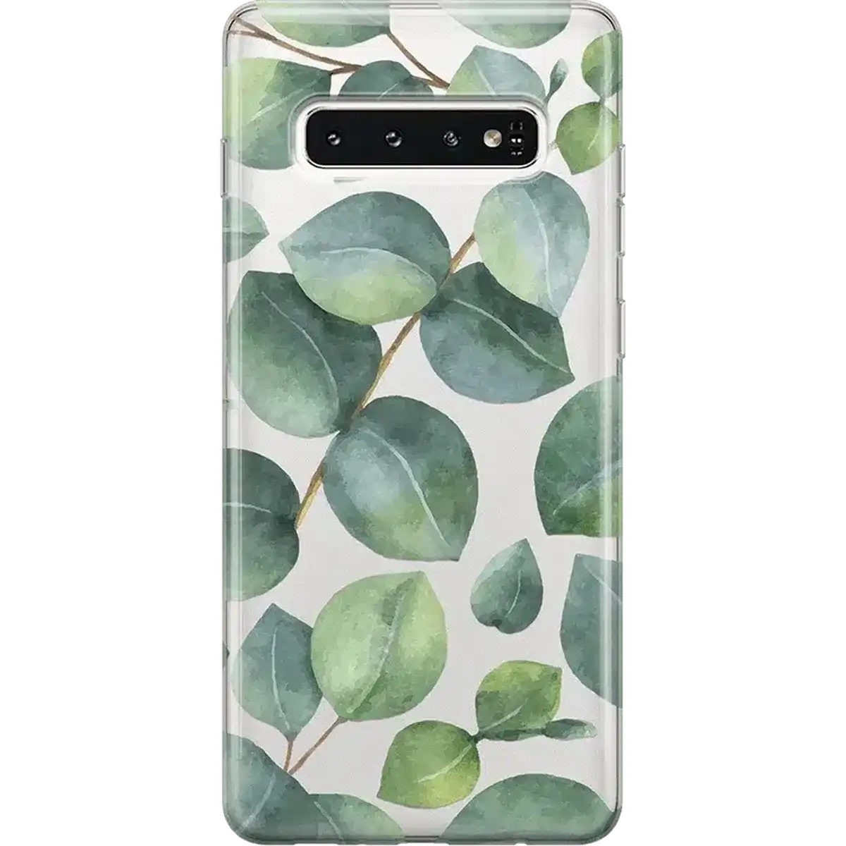 Leaf Me Alone | Green Floral Print Samsung Case