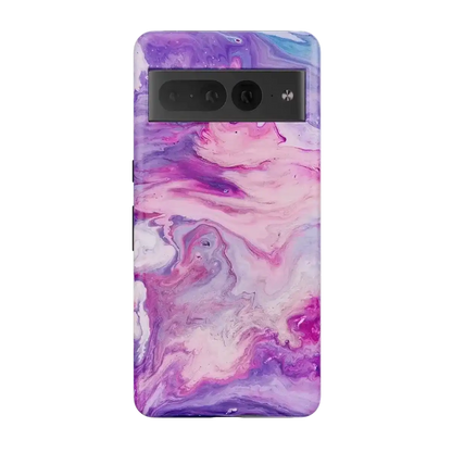 Tie Dying Over You | Purple Marble Google Pixel Case