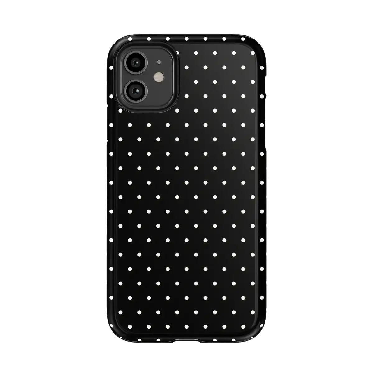 On the Dot | White Polka Dot Case