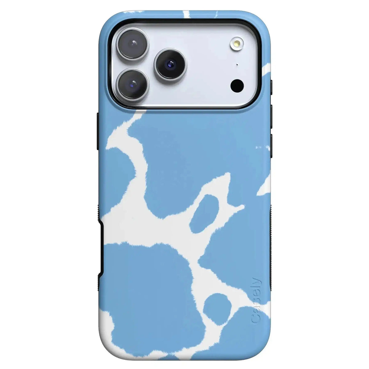 Current MOOd | Light Blue Cow Print Case