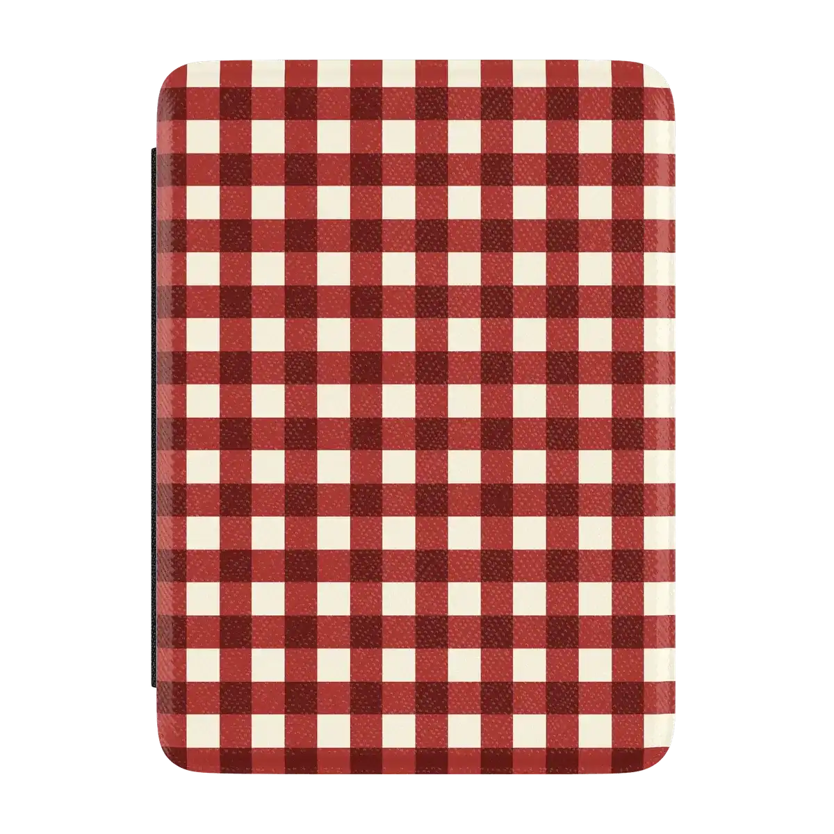 Checked Twice | Red Plaid Kindle Case