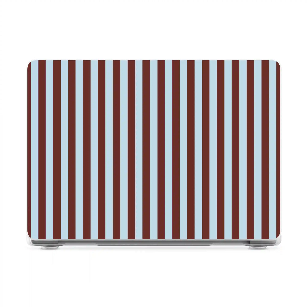 Sunday in Brooklyn | Blue Stripes Laptop Shell