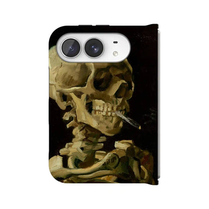 Van Gogh | Head of a Skeleton with a Burning Cigarette Phone Case