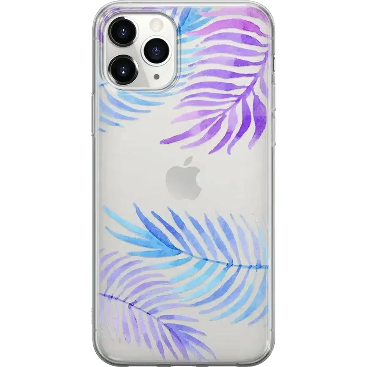 Tropical Blues | Palm Leaves Floral case