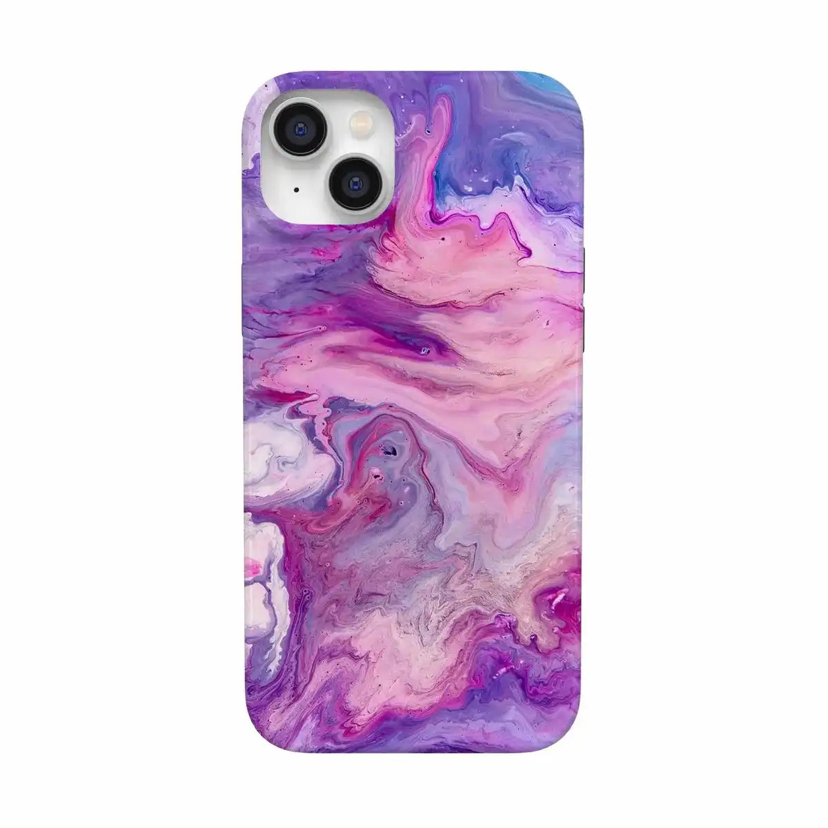 Tie Dying Over You | Purple Marble iPhone Case