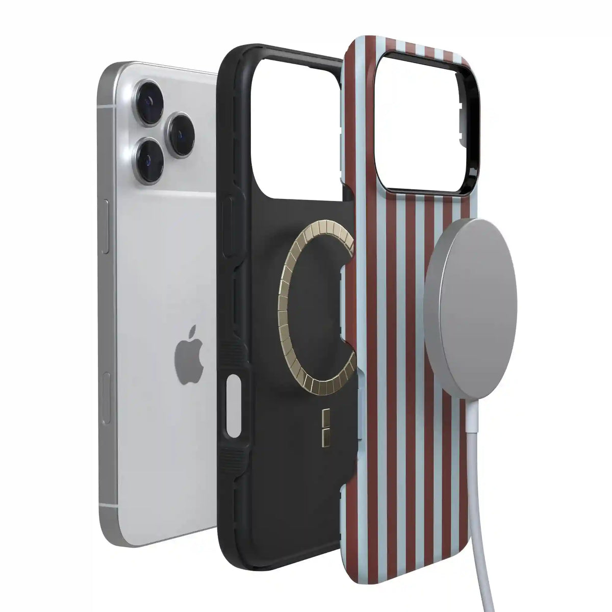Sunday in Brooklyn | Blue Stripes Case