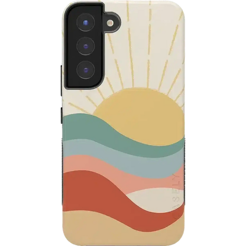 Here Comes the Sun | Colorblock Sunset Samsung Case
