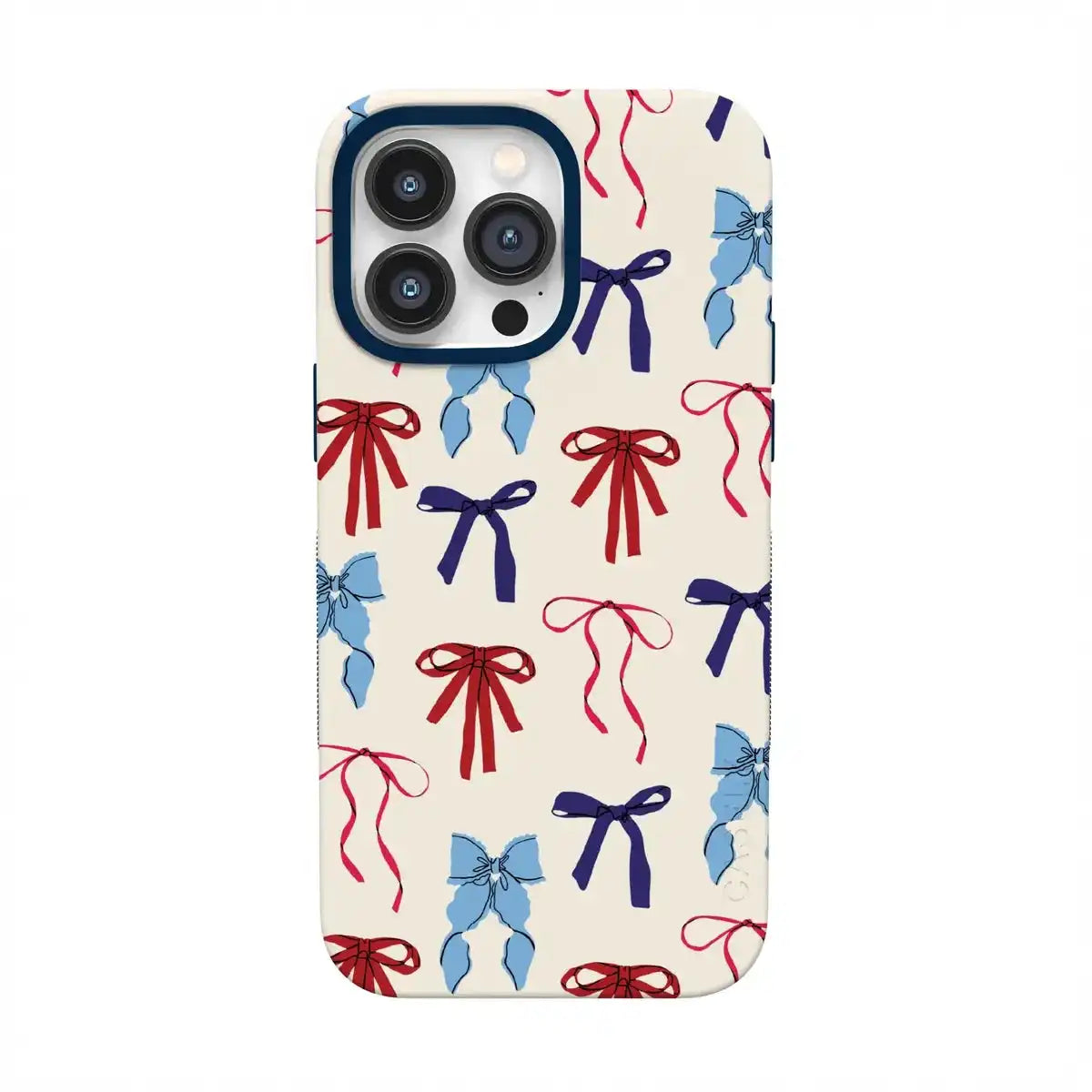 American Girlie | Red White & Blue Bows Case