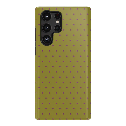 On the Dot | Moss & Plum Dots Case