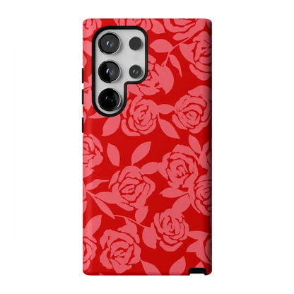 Final Rose | Red & Pink Floral Case