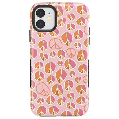 Peace Out | Groovy Peace Sign Case