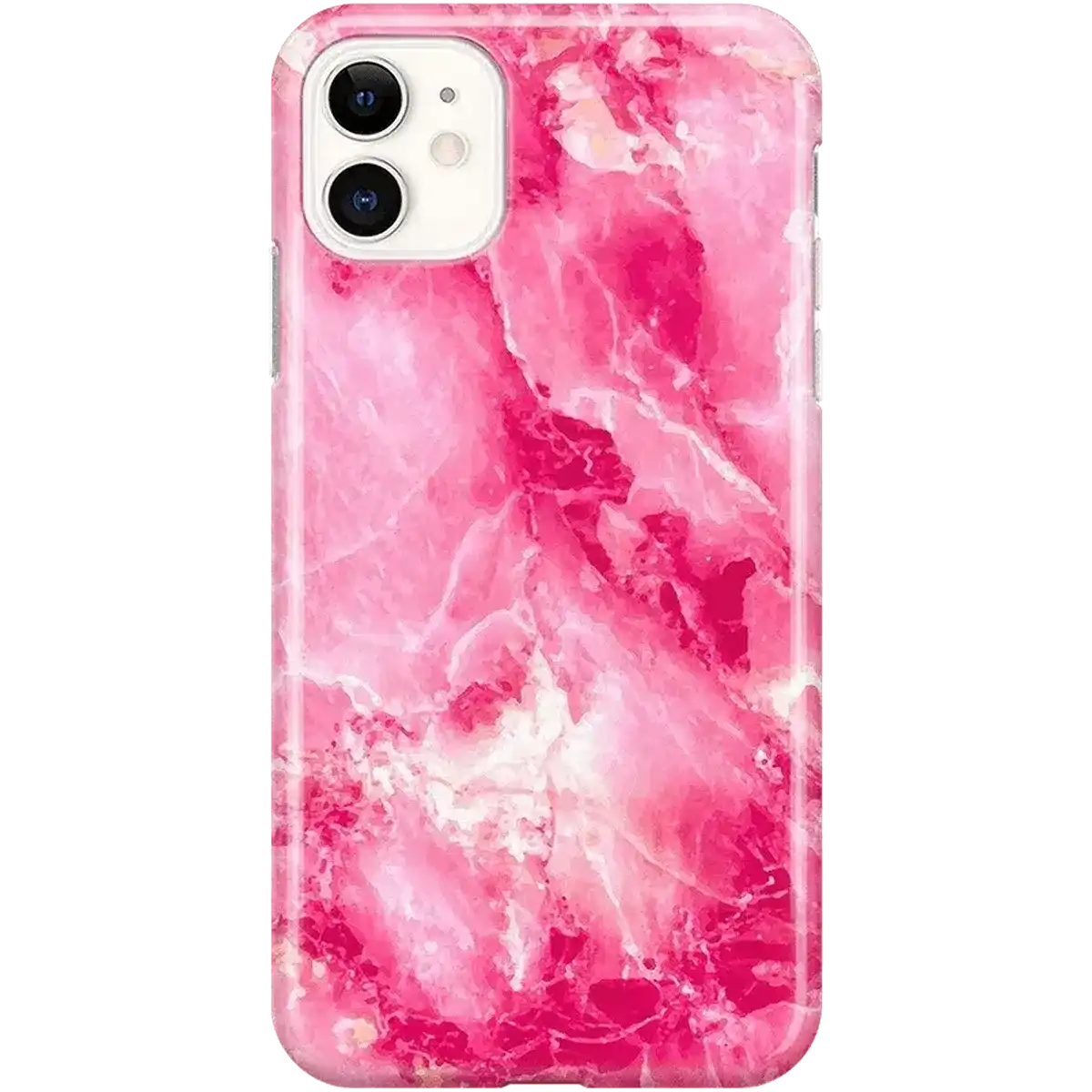 Pretty in Pink | Hot Pink Marble Case