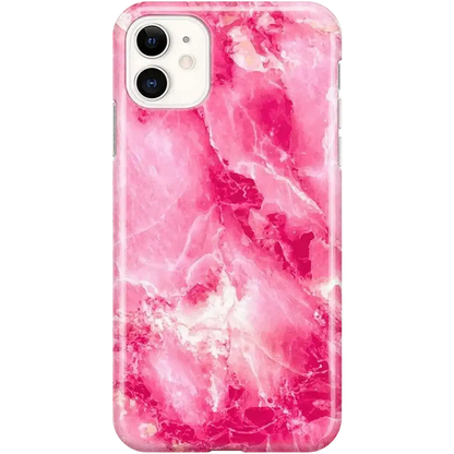 Pretty in Pink | Hot Pink Marble Case