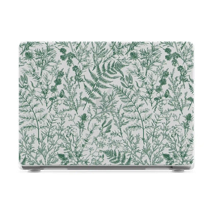 Sage Garden | Green Floral Laptop Shell